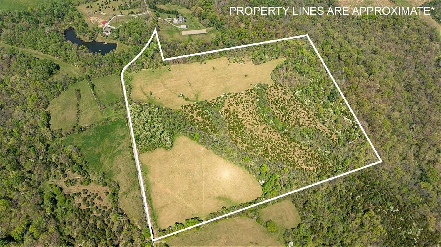 48.9 Acres of Land for Sale in Laurel, Indiana
