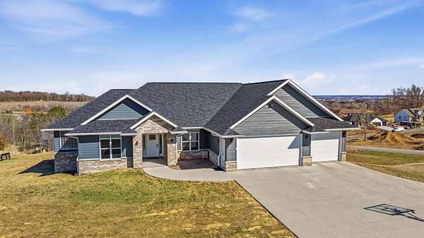 1.52 Acres of Land with Home for Sale in Asbury, Iowa