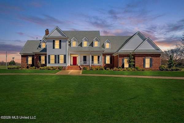 27.5 Acres of Recreational Land with Home for Sale in Coldwater, Mississippi