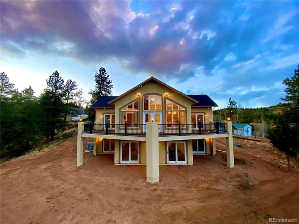 3 Acres of Land with Home for Sale in Cripple Creek, Colorado