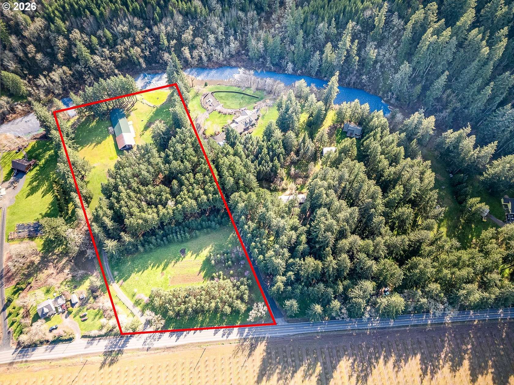 8.28 Acres of Residential Land for Sale in Brownsville, Oregon