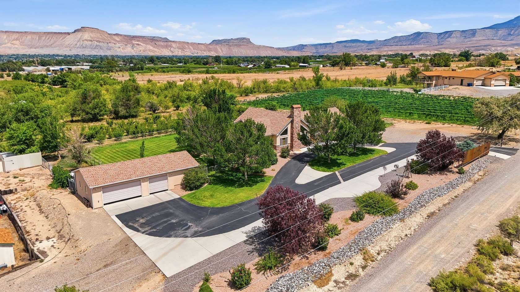 6.54 Acres of Land with Home for Sale in Grand Junction, Colorado