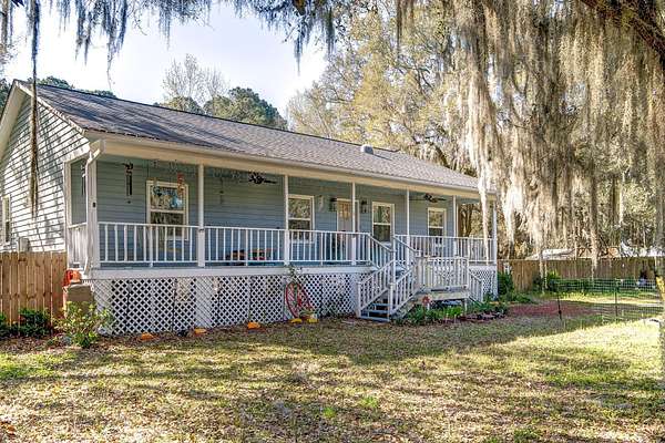 3.5 Acres of Land with Home for Sale in McClellanville, South Carolina