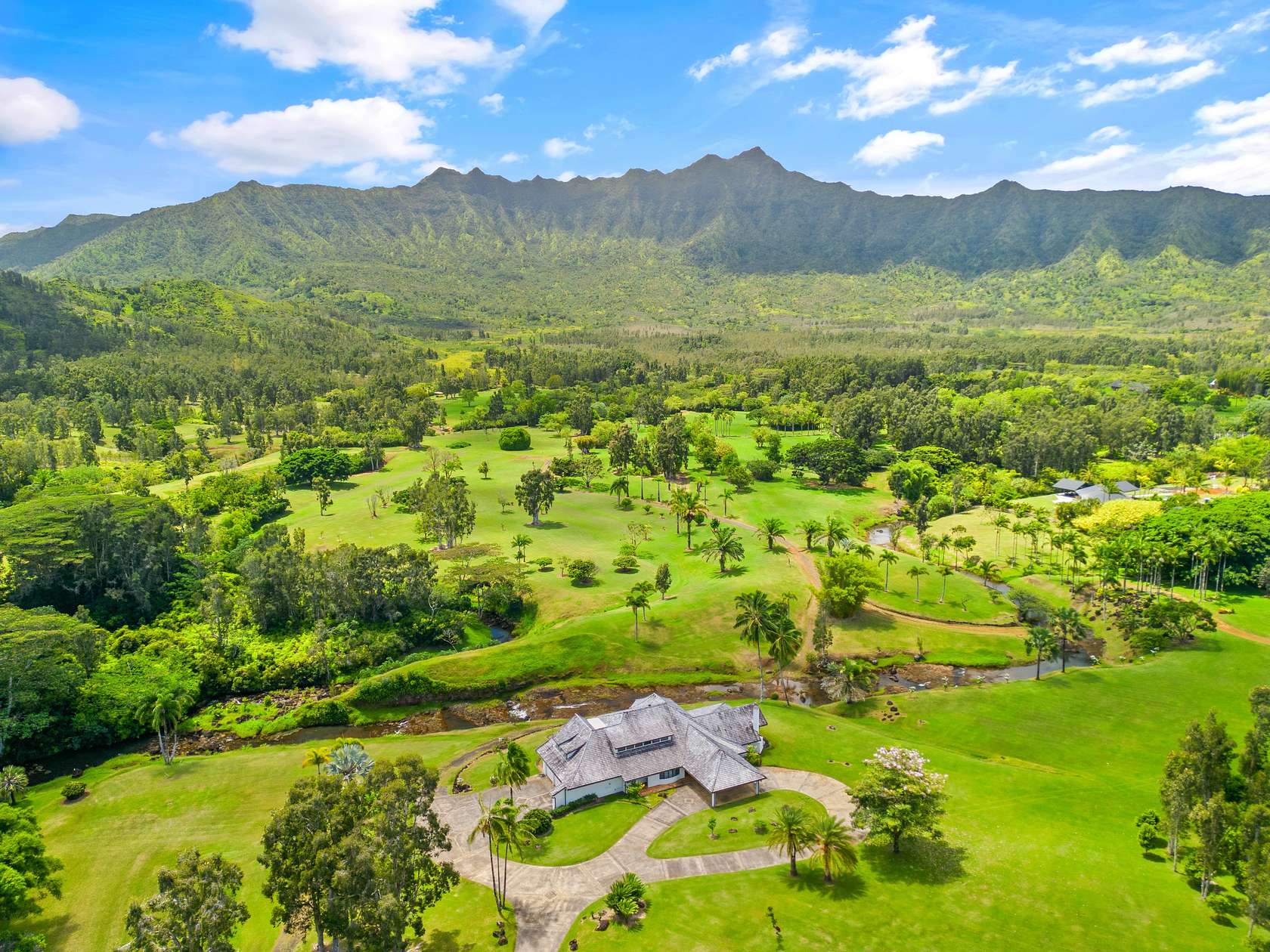 238 Acres of Land with Home for Sale in Kilauea, Hawaii