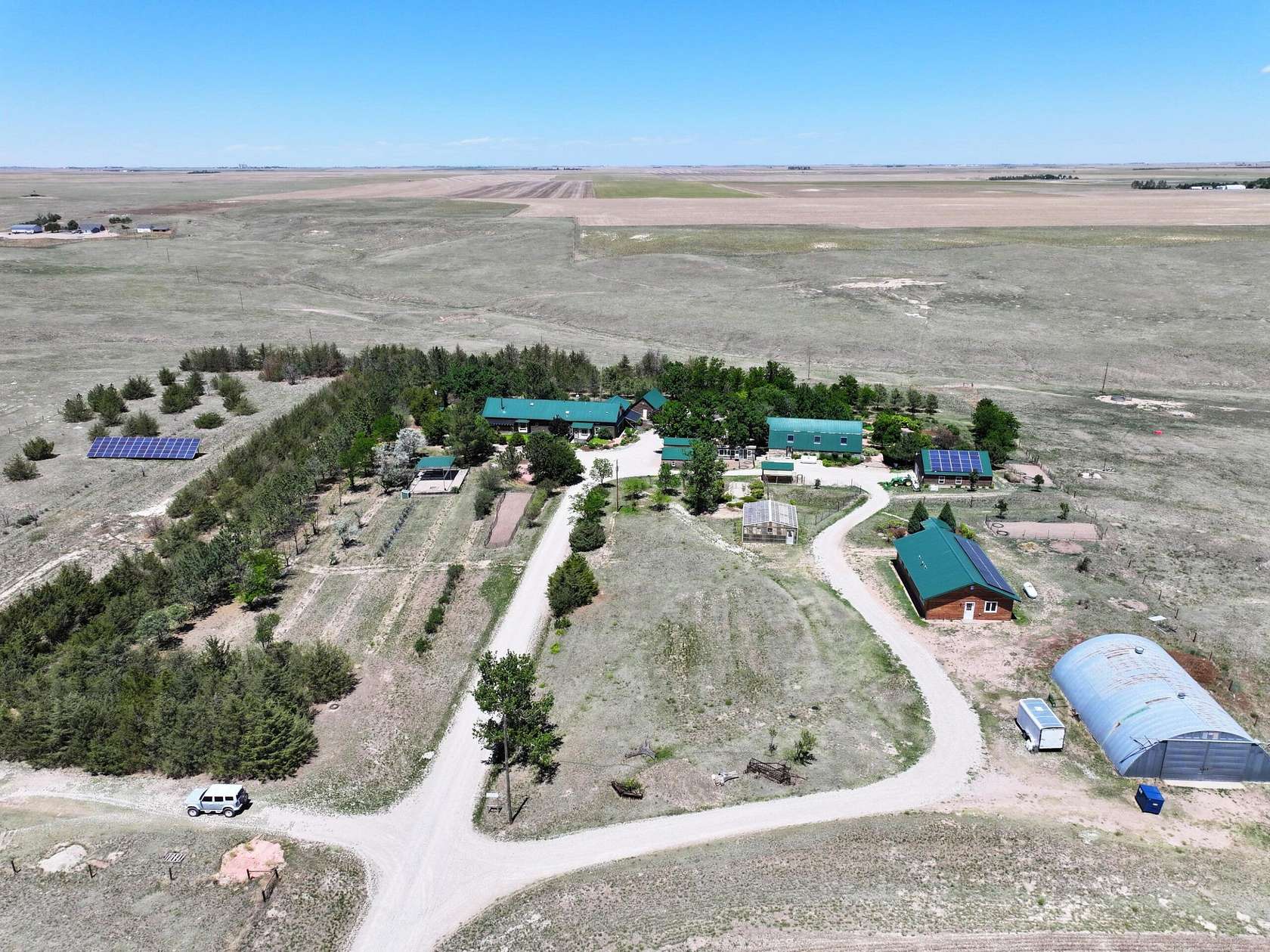 10.4 Acres of Land with Home for Sale in Sidney, Nebraska