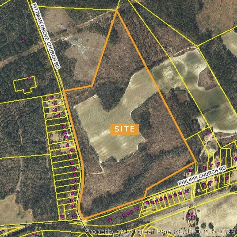 113 Acres of Agricultural & Residential Land for Sale in Raeford, North Carolina