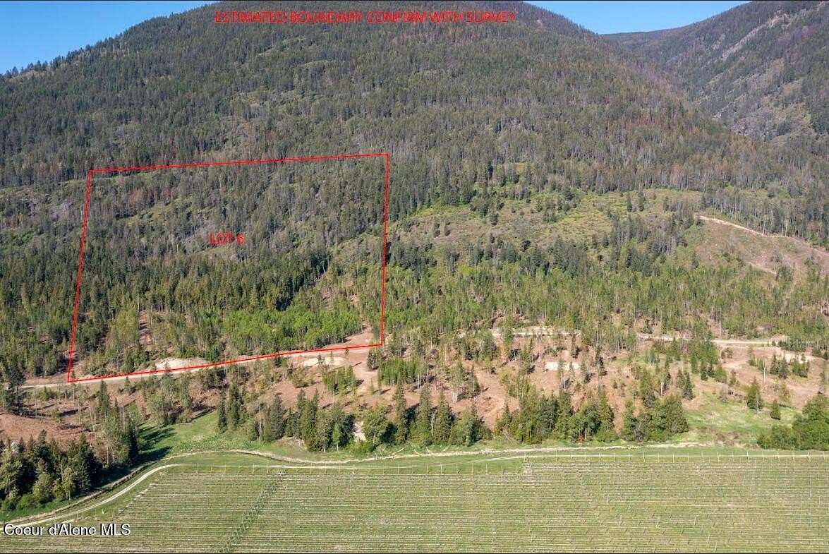 11.1 Acres of Recreational Land for Sale in Bonners Ferry, Idaho
