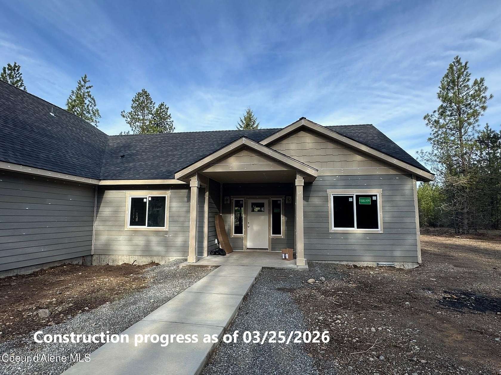 6.79 Acres of Land with Home for Sale in Athol, Idaho