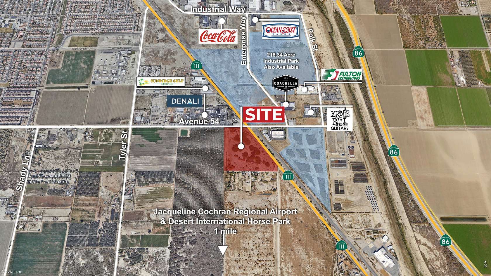 28.5 Acres of Land for Sale in Coachella, California