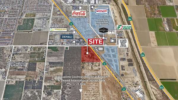 28.5 Acres of Land for Sale in Coachella, California