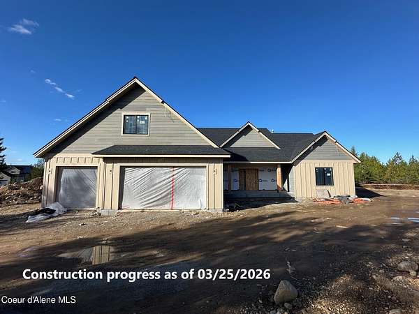 5 Acres of Land with Home for Sale in Athol, Idaho