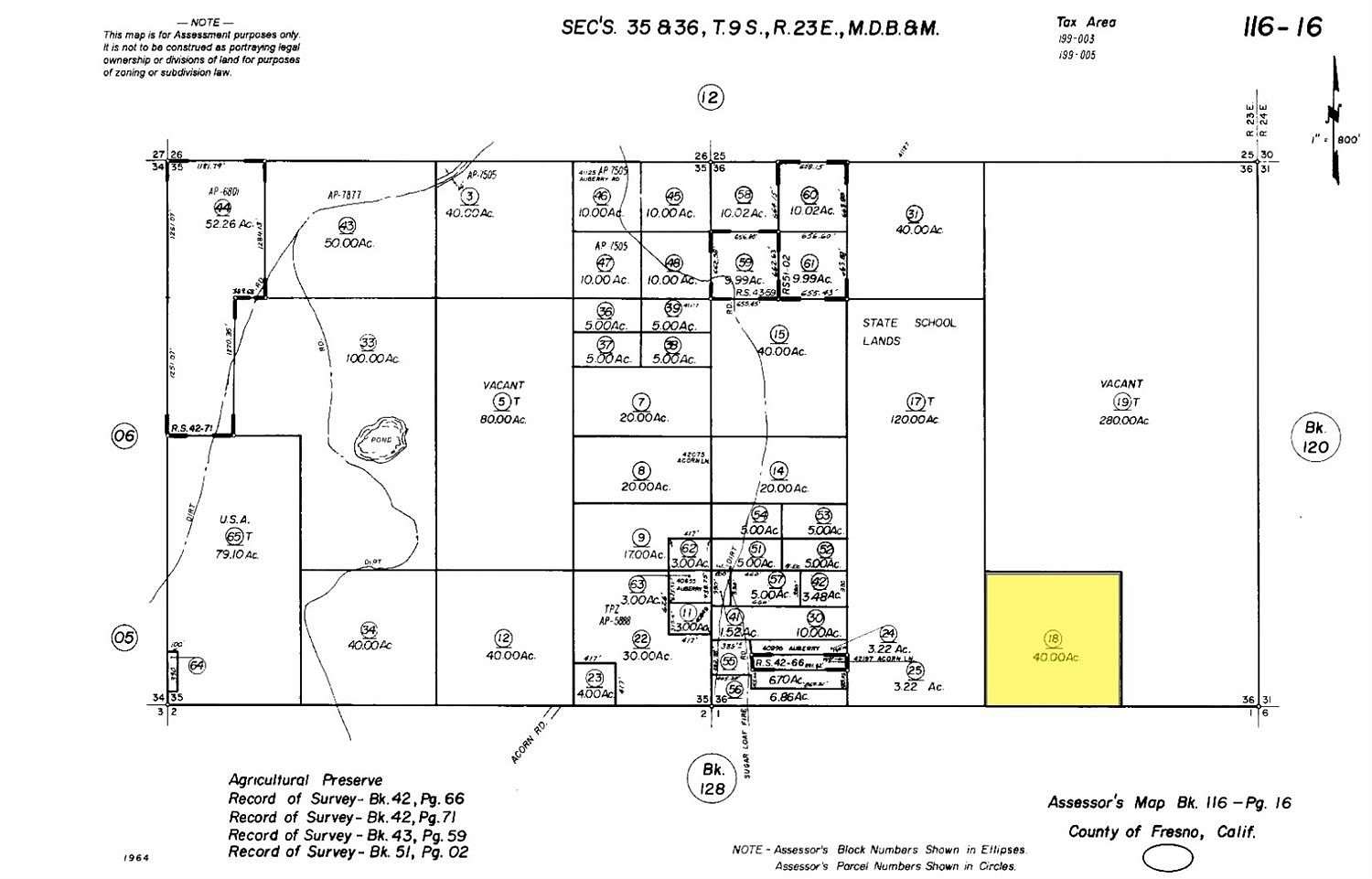 40 Acres of Land for Sale in Auberry, California