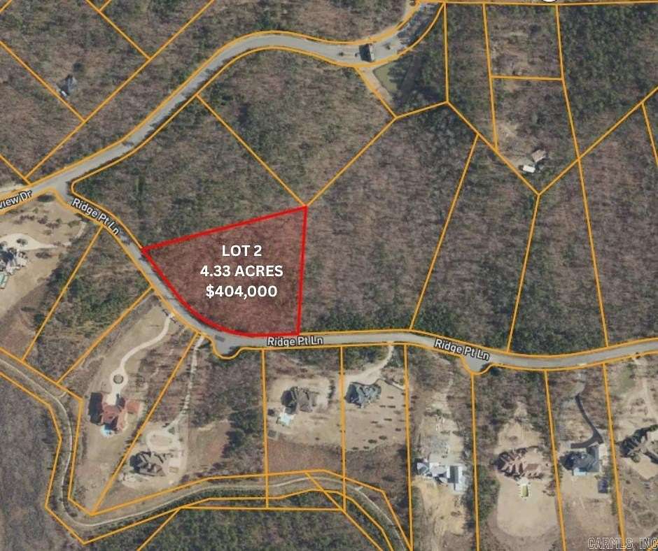 4.33 Acres of Land for Sale in Roland, Arkansas