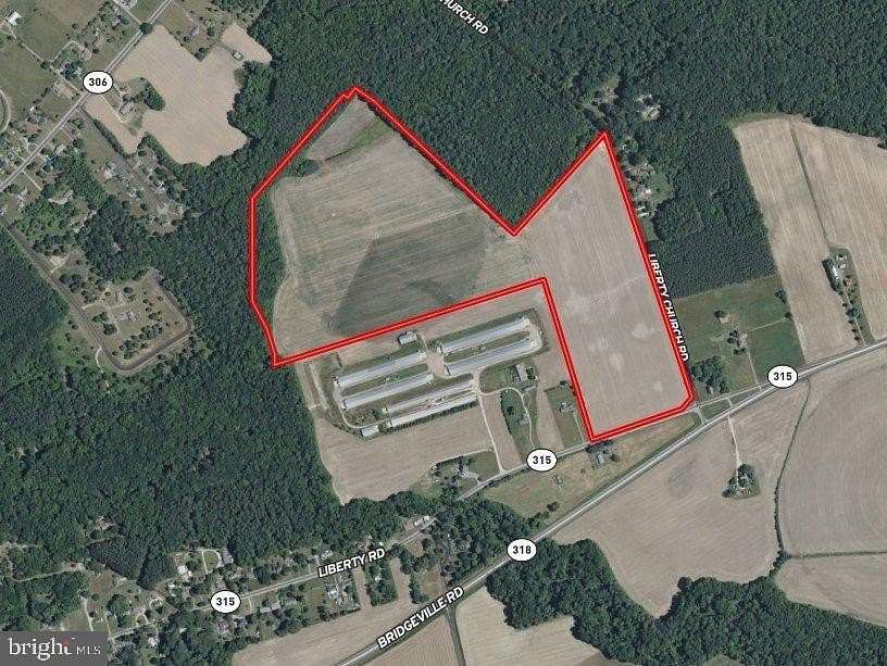 92.9 Acres of Agricultural Land for Sale in Federalsburg, Maryland