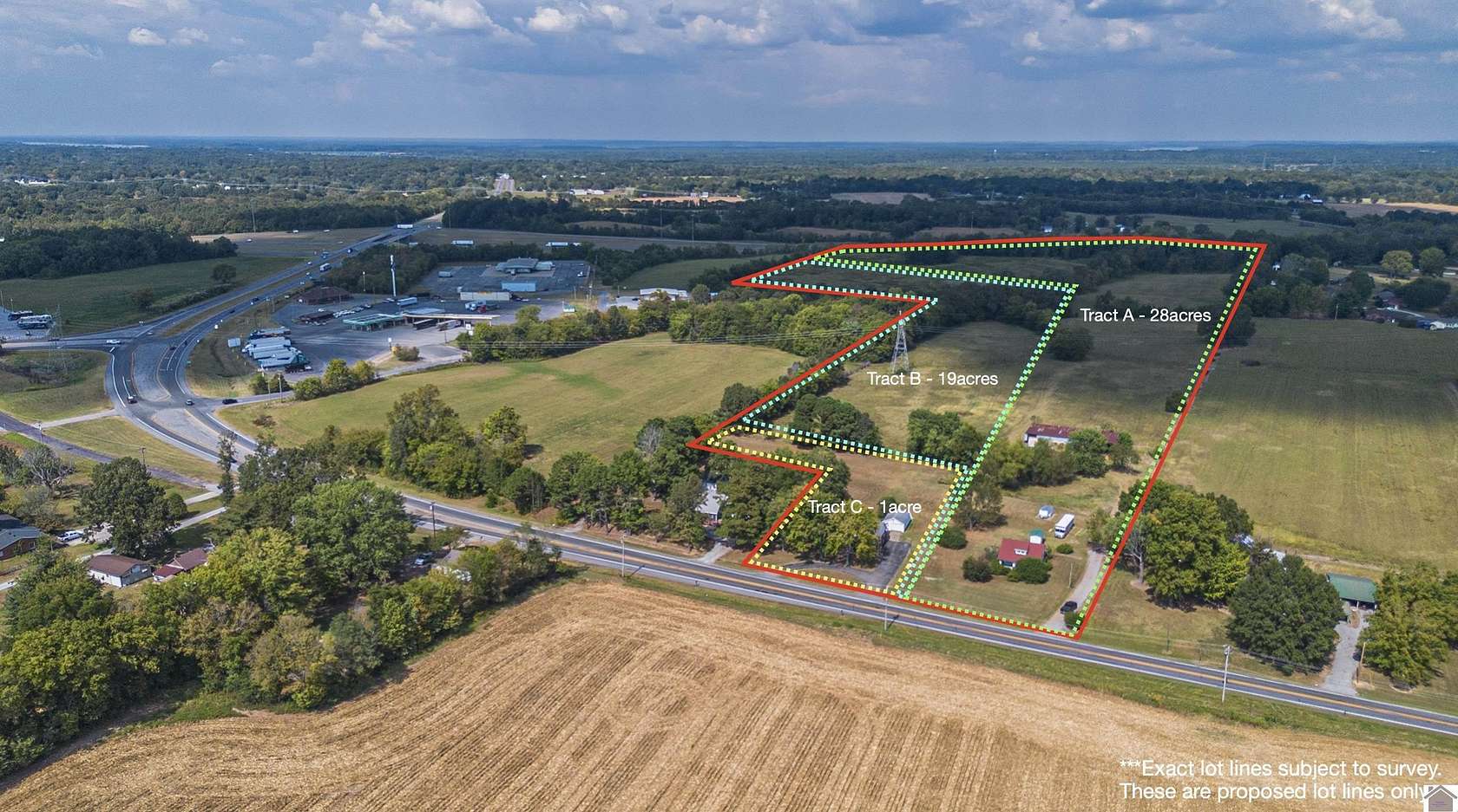 47.5 Acres of Mixed-Use Land for Sale in Paducah, Kentucky
