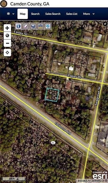 0.25 Acres of Commercial Land for Sale in St. Marys, Georgia