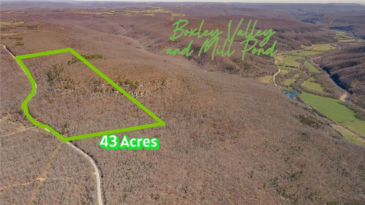 43 Acres of Recreational Land for Sale in Boxley, Arkansas