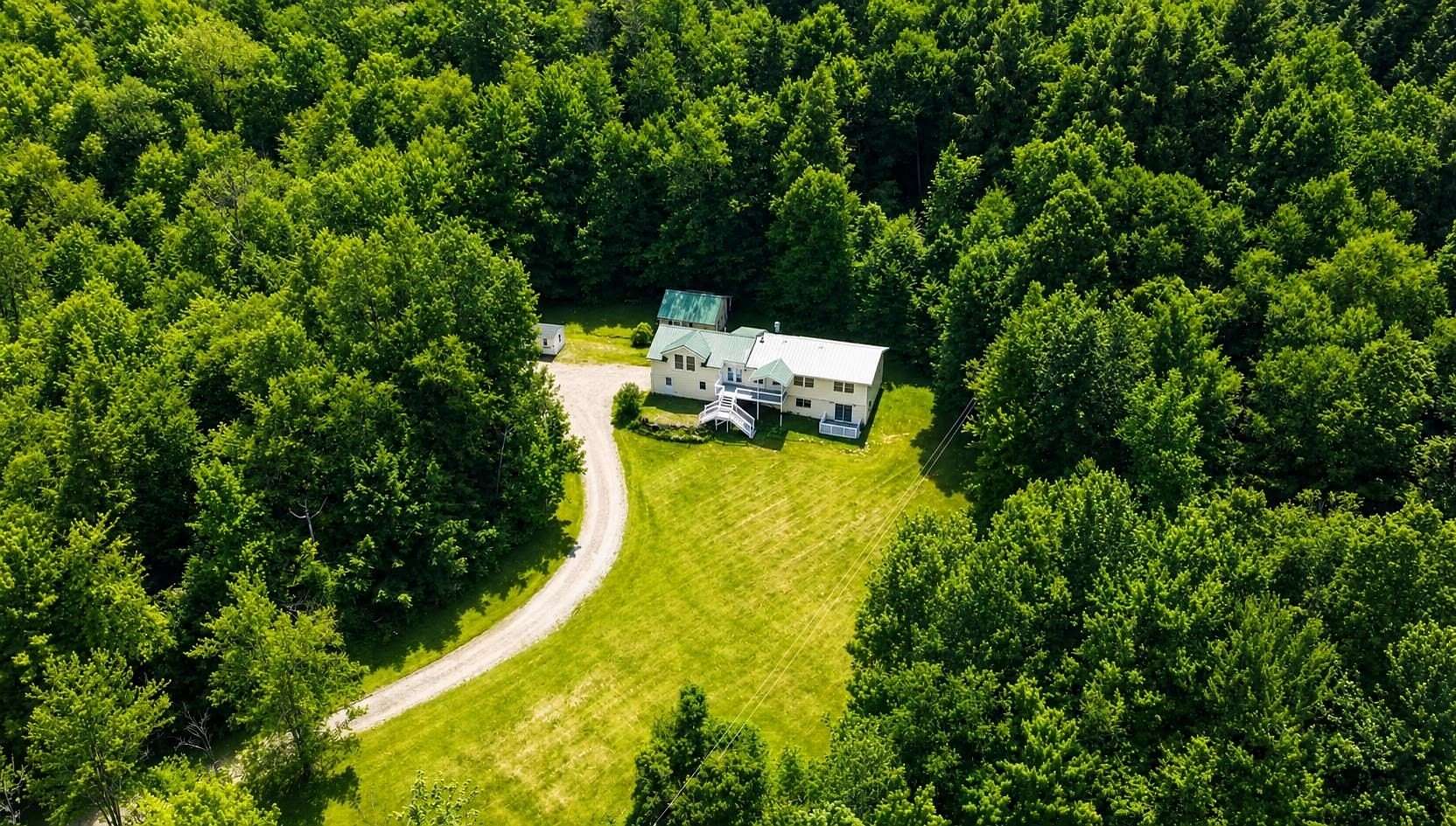 5 Acres of Land with Home for Sale in Huntington, Vermont