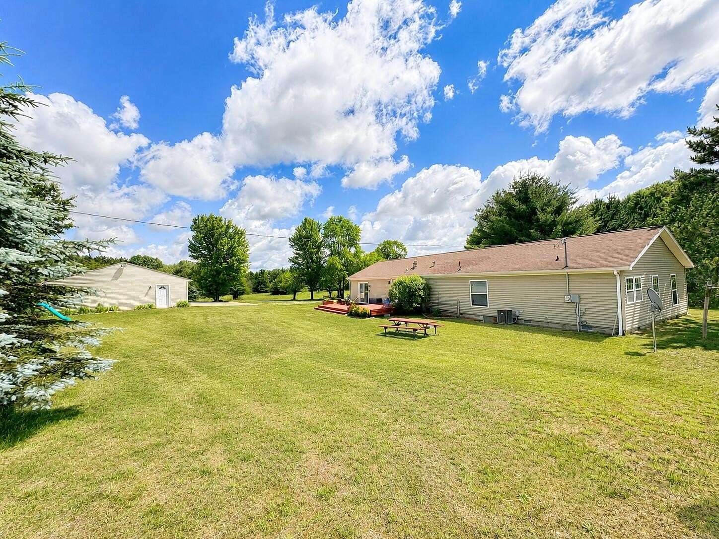 14.4 Acres of Land with Home for Sale in Luther, Michigan