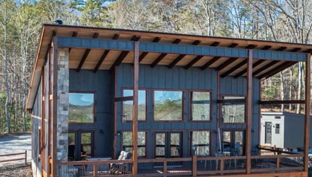 4.12 Acres of Land with Home for Sale in Mineral Bluff, Georgia