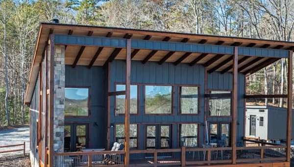 4.12 Acres of Land with Home for Sale in Mineral Bluff, Georgia