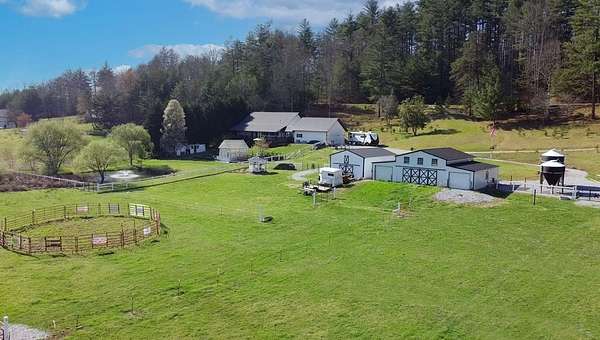 11.8 Acres of Land with Home for Sale in Blairsville, Georgia