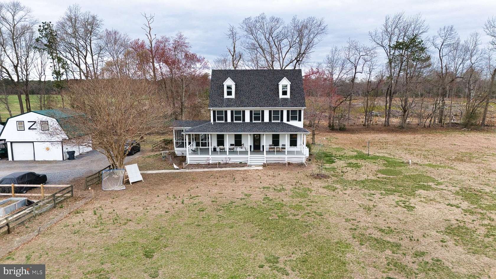 12.7 Acres of Land with Home for Sale in Denton, Maryland