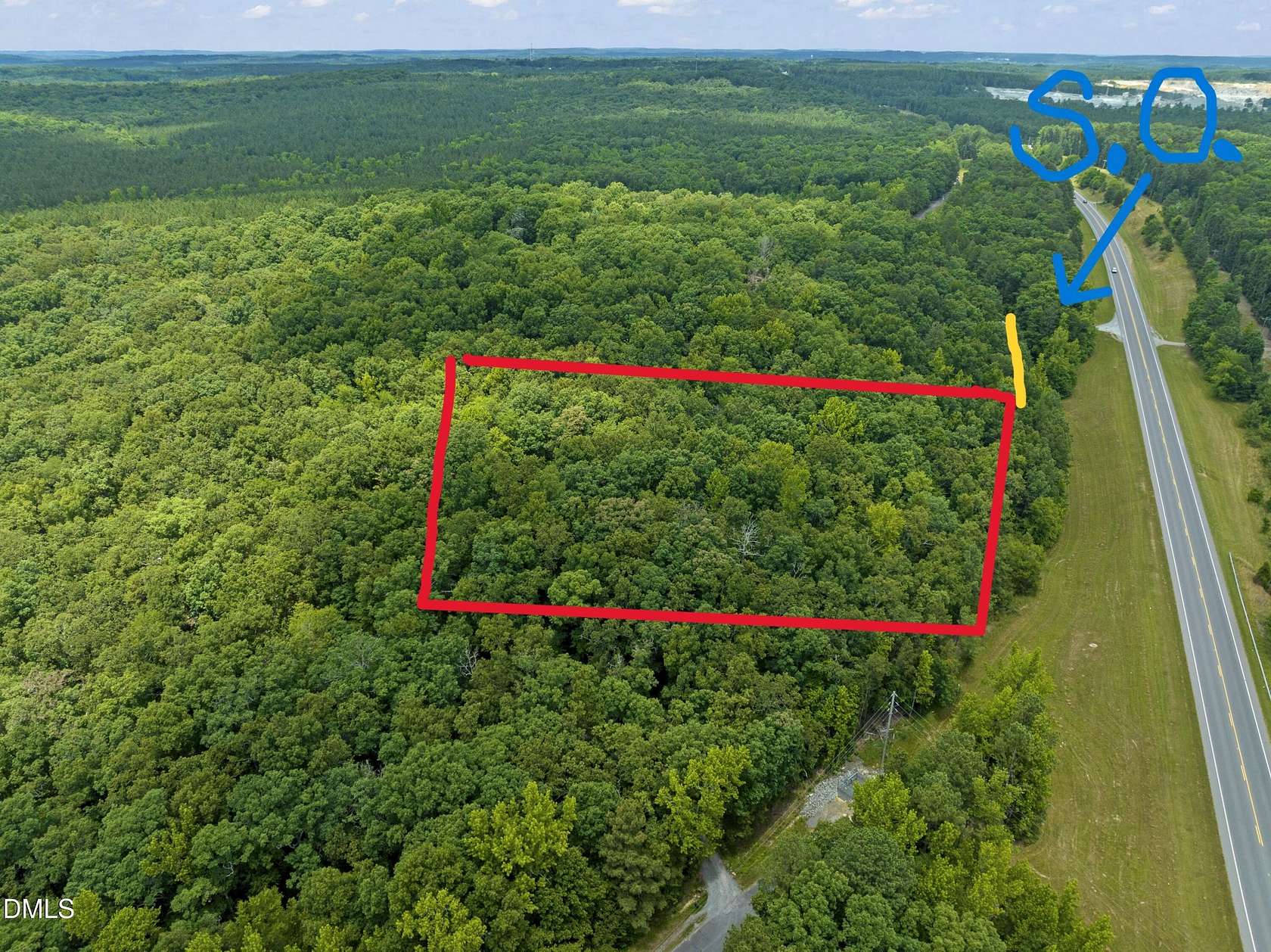 7.5 Acres of Residential Land for Sale in Moncure, North Carolina