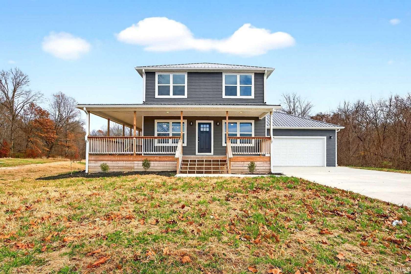 2.83 Acres of Land with Home for Sale in Springville, Indiana