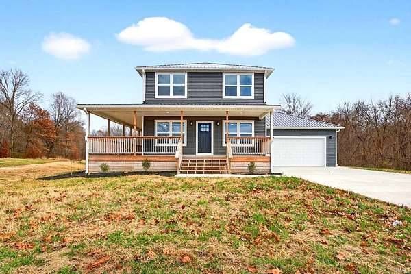 2.83 Acres of Land with Home for Sale in Springville, Indiana