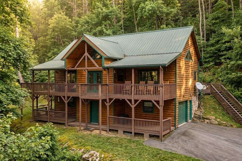 4.88 Acres of Land with Home for Sale in Bryson City, North Carolina