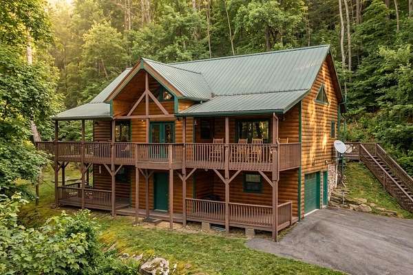 4.88 Acres of Land with Home for Sale in Bryson City, North Carolina