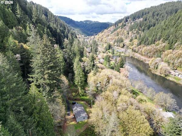2 Acres of Land with Home for Sale in Mapleton, Oregon