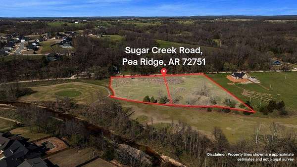 4 Acres of Residential Land for Sale in Pea Ridge, Arkansas