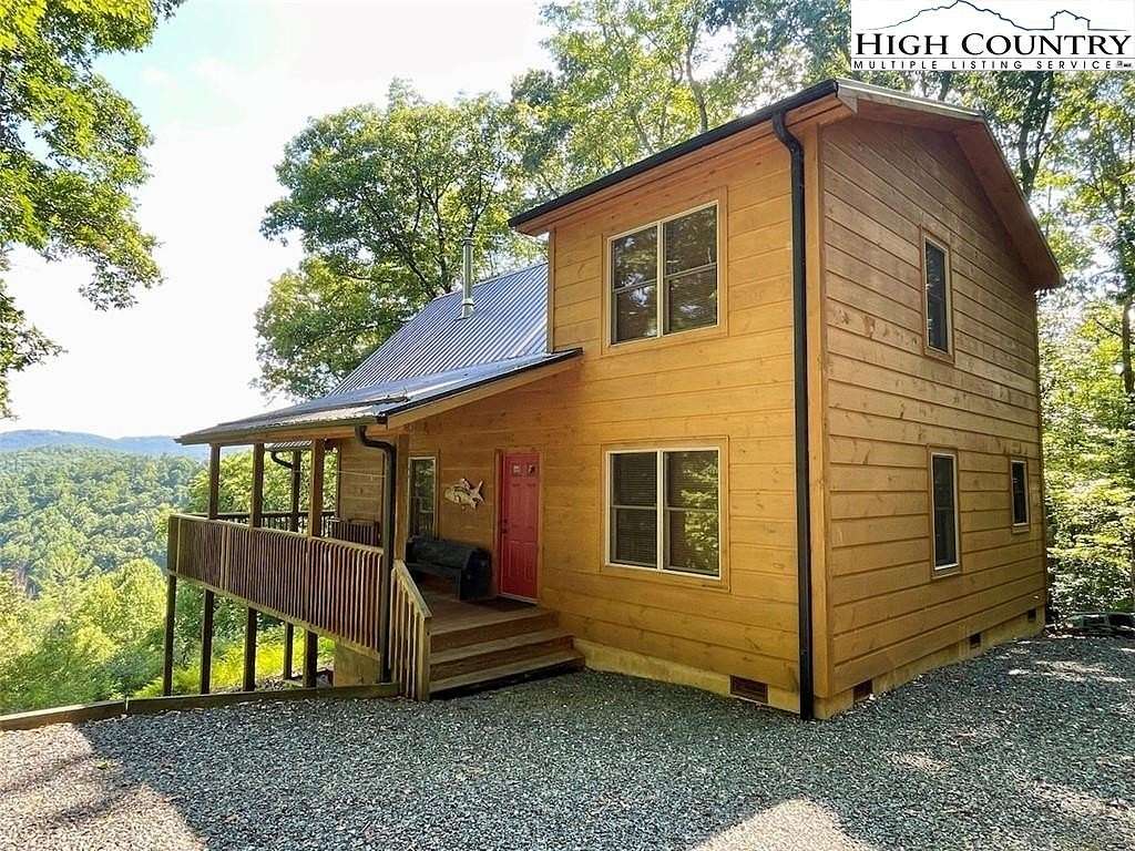 3 Acres of Land with Home for Sale in Lansing, North Carolina