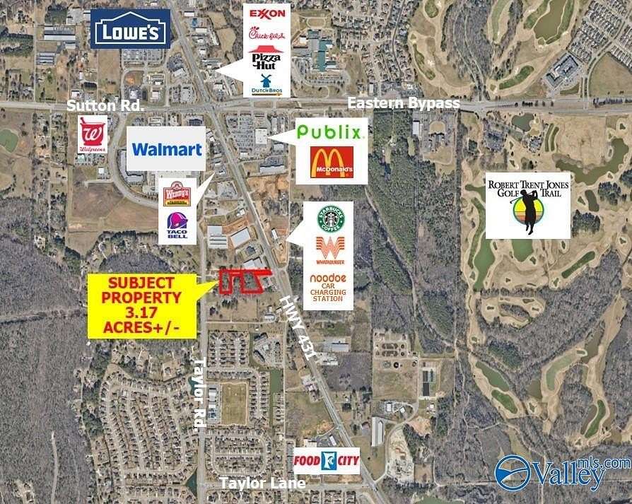 3.17 Acres of Land for Sale in Owens Cross Roads, Alabama