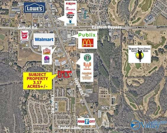 3.17 Acres of Land for Sale in Owens Cross Roads, Alabama