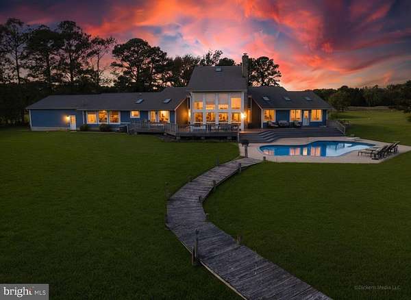 2.78 Acres of Land with Home for Sale in Stevensville, Maryland