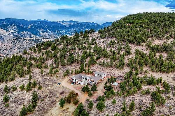 20.7 Acres of Recreational Land with Home for Sale in Lyons, Colorado