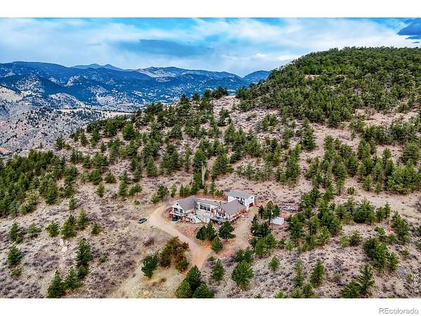 20.7 Acres of Recreational Land with Home for Sale in Lyons, Colorado