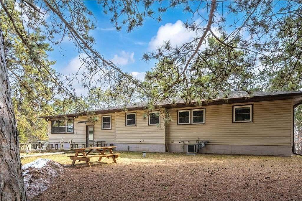 12.4 Acres of Recreational Land with Home for Sale in Garfield Town, Wisconsin