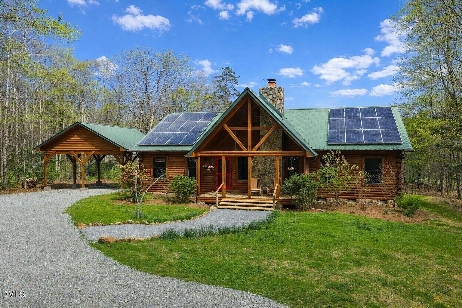 5 Acres of Land with Home for Sale in Pittsboro, North Carolina