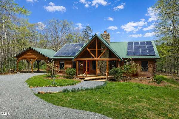 5 Acres of Land with Home for Sale in Pittsboro, North Carolina