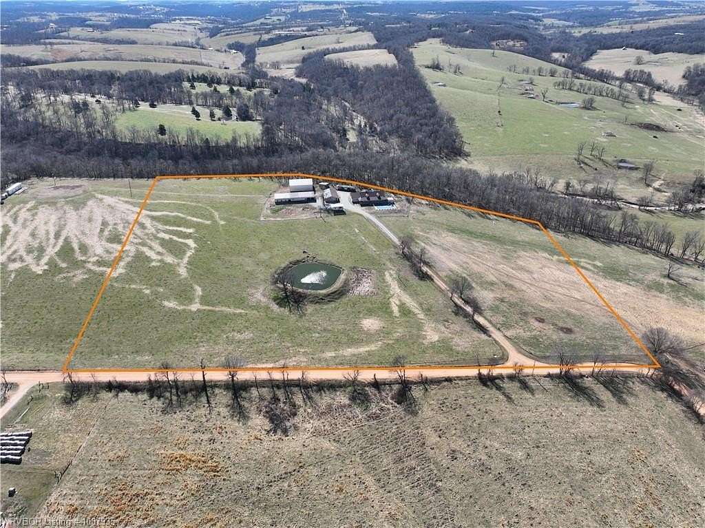13 Acres of Land with Home for Sale in Huntsville, Arkansas