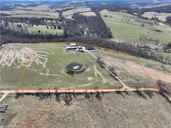 13 Acres of Land with Home for Sale in Huntsville, Arkansas