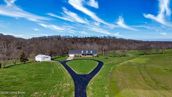 335 Acres of Recreational Land with Home for Sale in Taylorsville, Kentucky