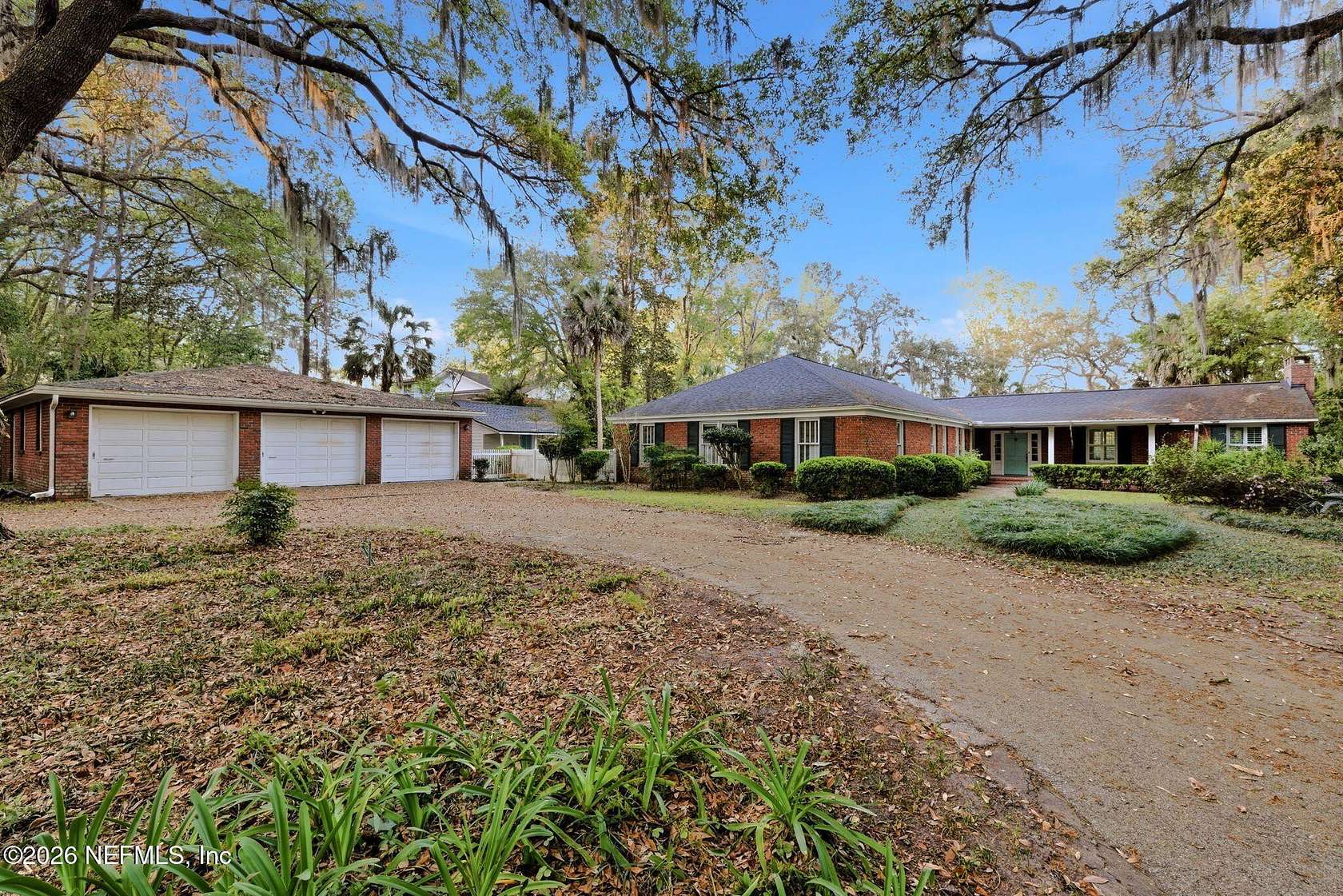 3 Acres of Land with Home for Sale in Jacksonville, Florida