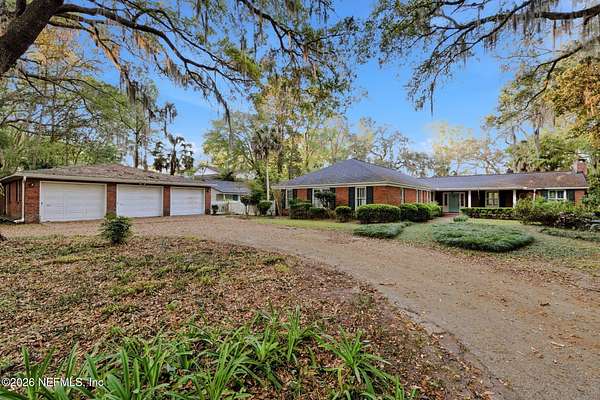 3 Acres of Land with Home for Sale in Jacksonville, Florida