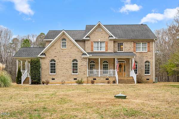 10.5 Acres of Land with Home for Sale in Hurdle Mills, North Carolina