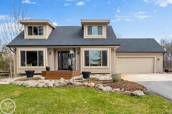 3.1 Acres of Land with Home for Sale in Bruce Township, Michigan